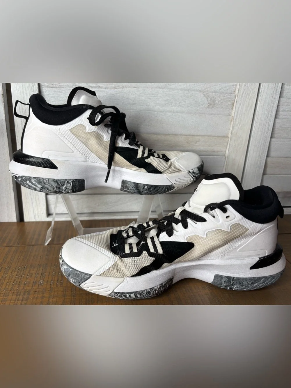 Jordan One Take 4 Russell Westbrook White Black Men’s Sneakers Size 9.5